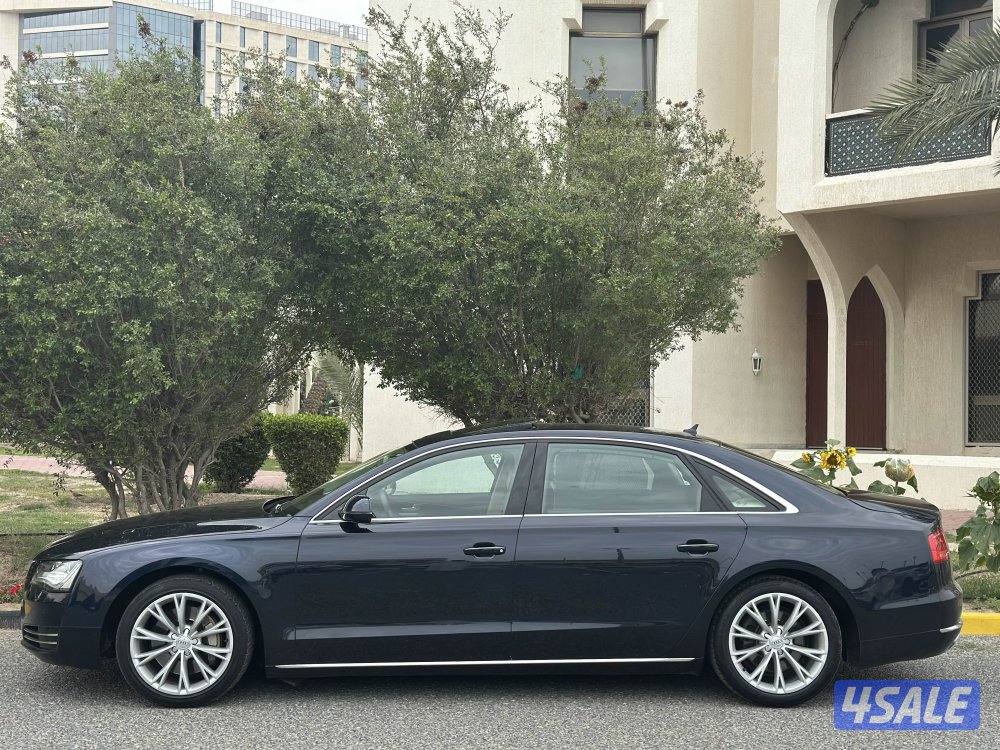 للبيع AUDI A8L موديل 2013 وارد الوكالة ماشي 182 V6 كامل الموصفات1