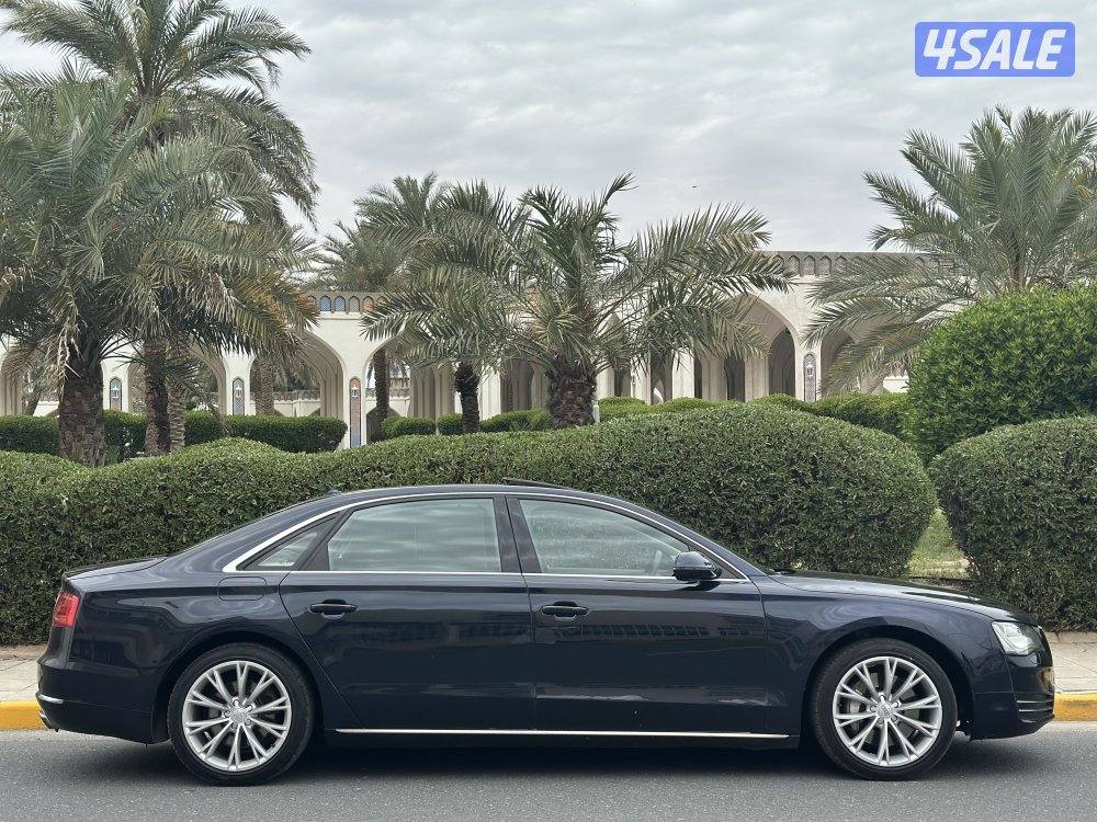 للبيع AUDI A8L موديل 2013 وارد الوكالة ماشي 182 V6 كامل الموصفات4
