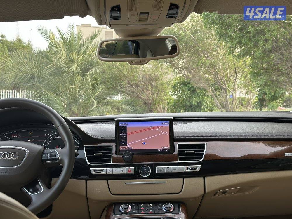 للبيع AUDI A8L موديل 2013 وارد الوكالة ماشي 182 V6 كامل الموصفات6
