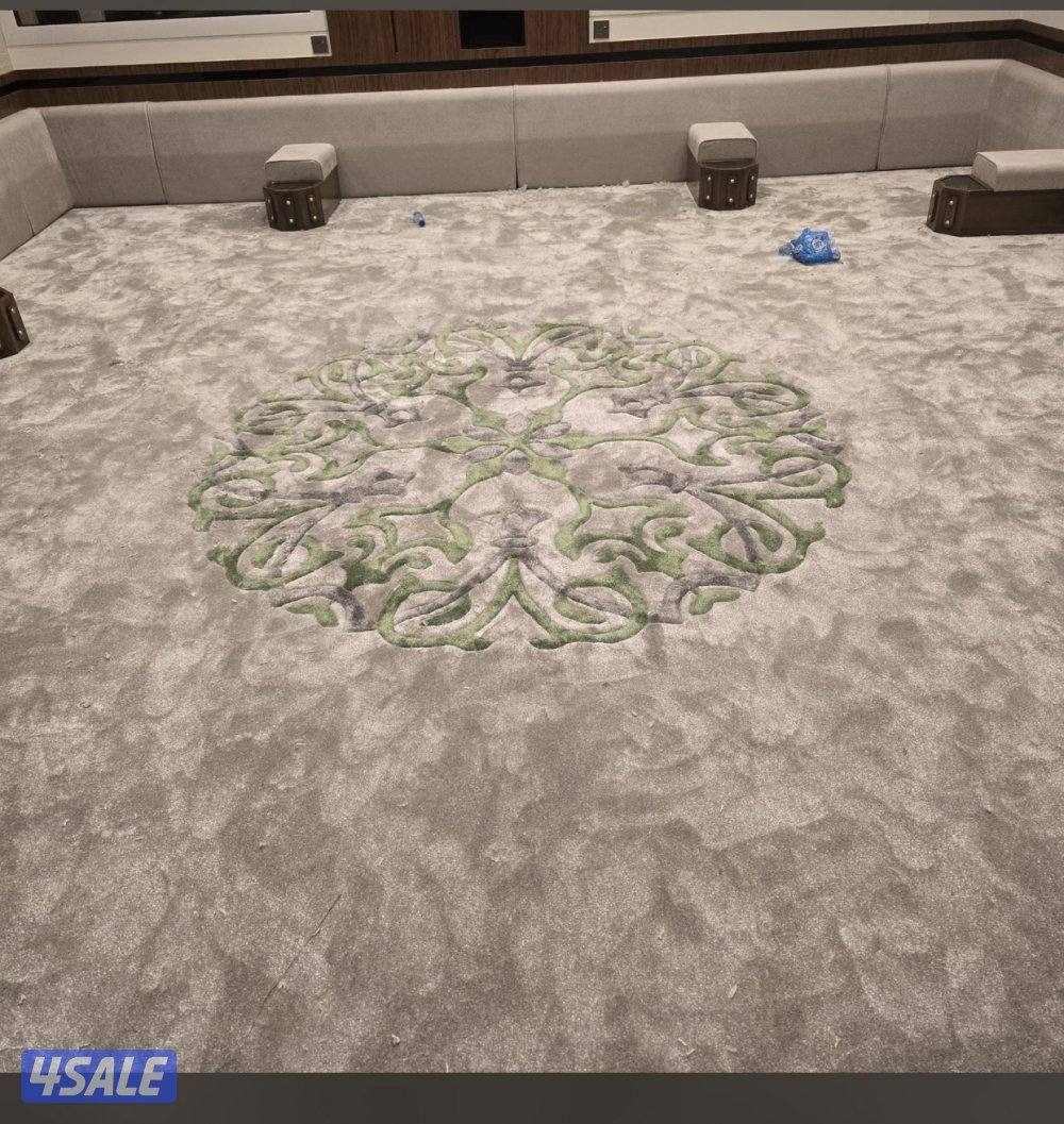 يوجد لدينا سجاد قص بالمتر ساده ومشجر5