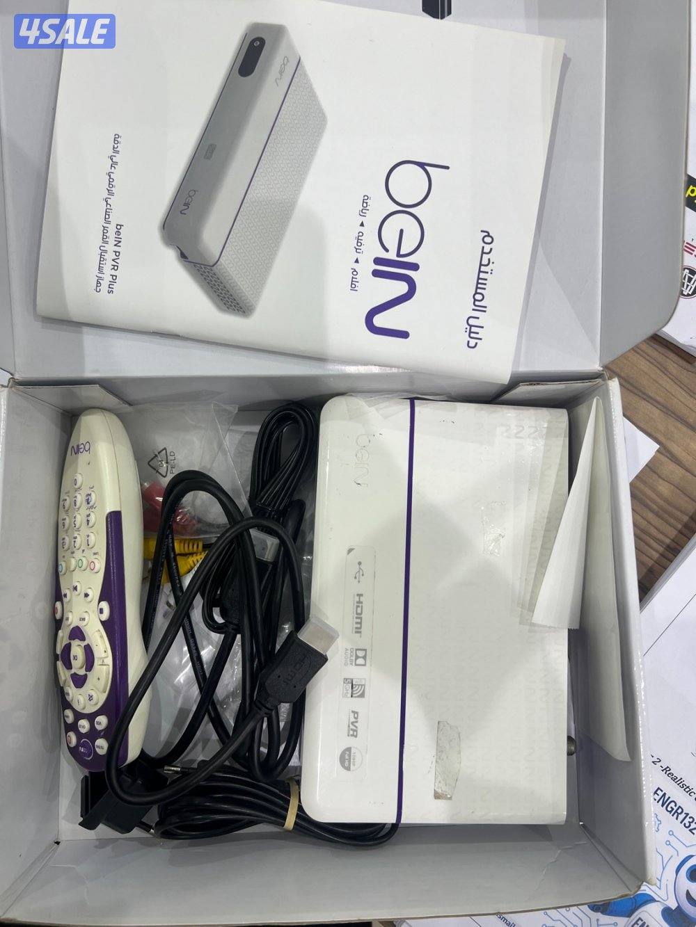 متوفر ريسيفر bein sport Hd كامل بالريمود بكابل hd بكل وصلاته0