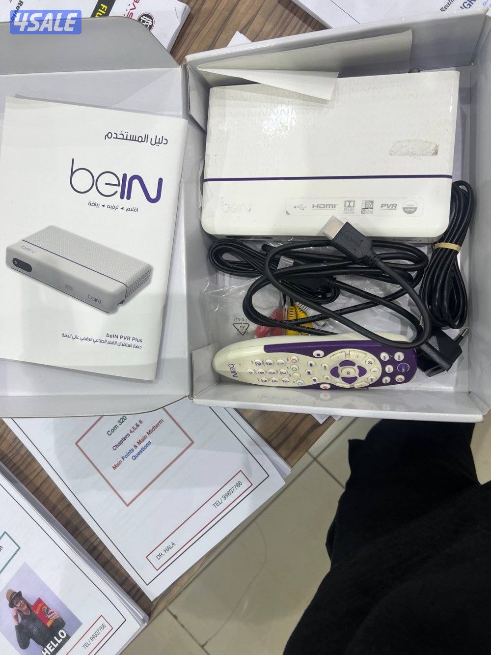 متوفر ريسيفر bein sport Hd كامل بالريمود بكابل hd بكل وصلاته1