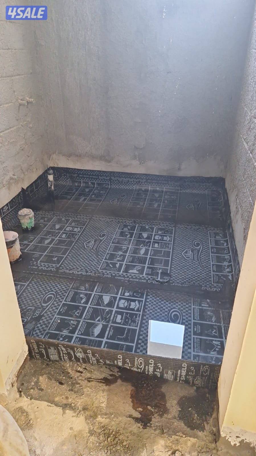 مقاولات عازل ورش أمريكي وجيتاروف ومواد خصوصيه والسرادب3