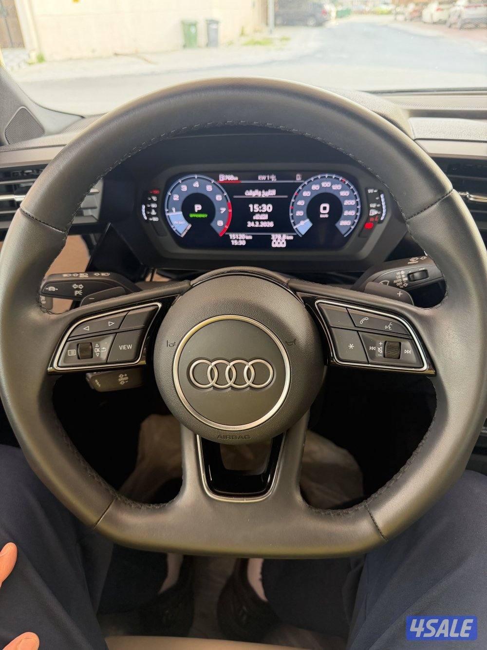 اوديA3 Slineموديل 2024كفاله 5سنوات سيرفس مجاني عداد16صبغ الوكاله12