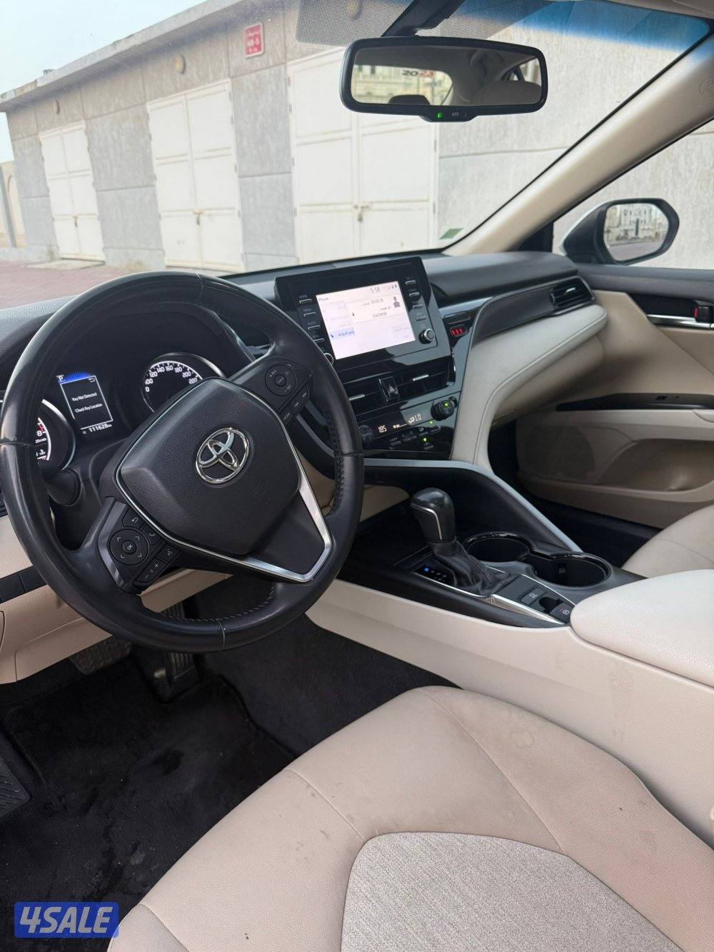 للبيع كامري GLE23 كامل المواصفات 4 اسلندر صبغ الوكالة ماعدا قطعه5