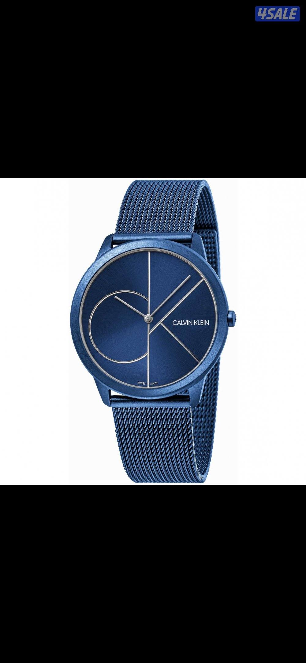 Calvin Klein watch nave blue ساعة كالفن كلاين ازرق0