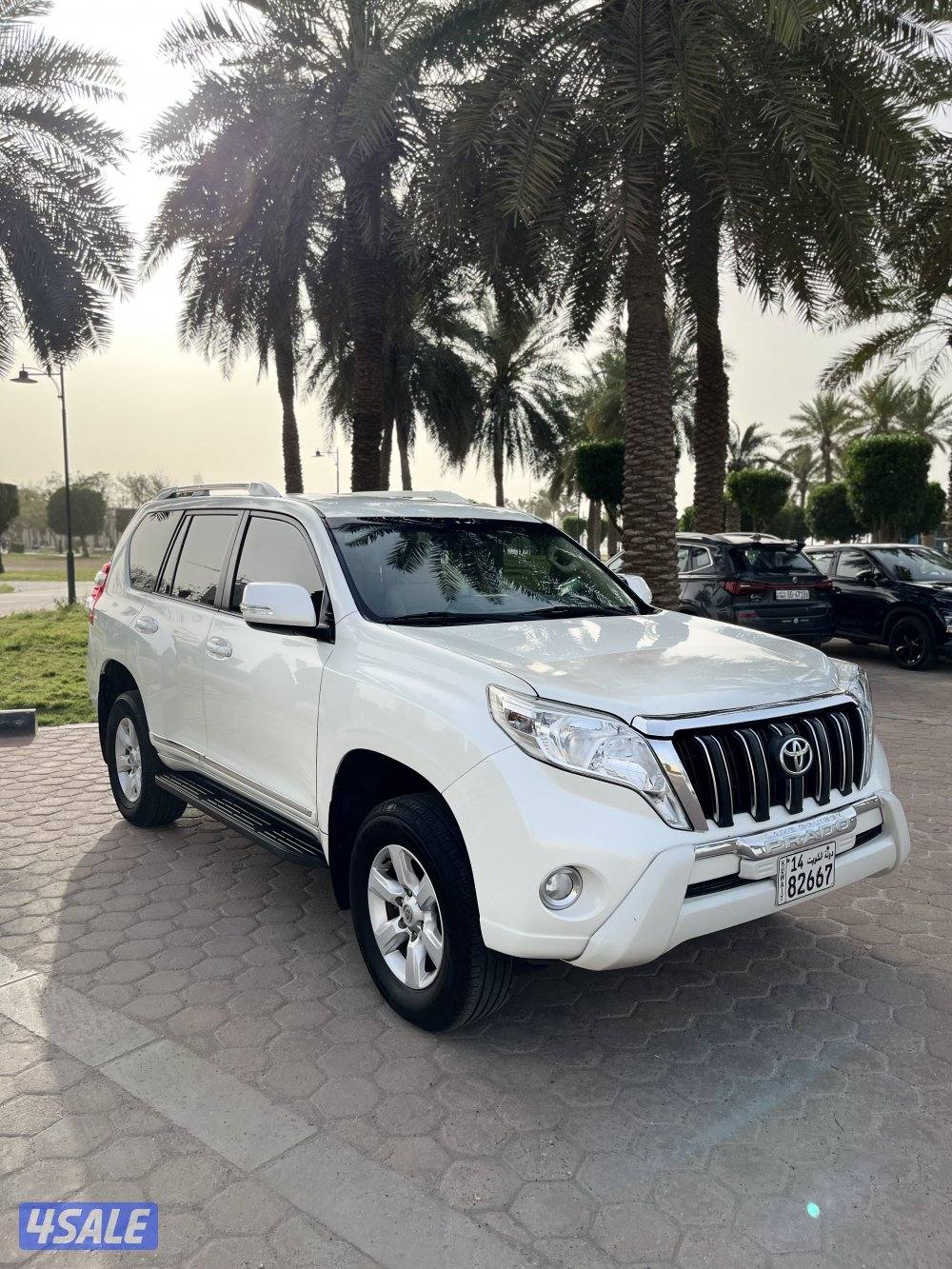 برادو TXL موديل 2016 صبغ وكالة وارد الساير شرط الفحص بالكامل1