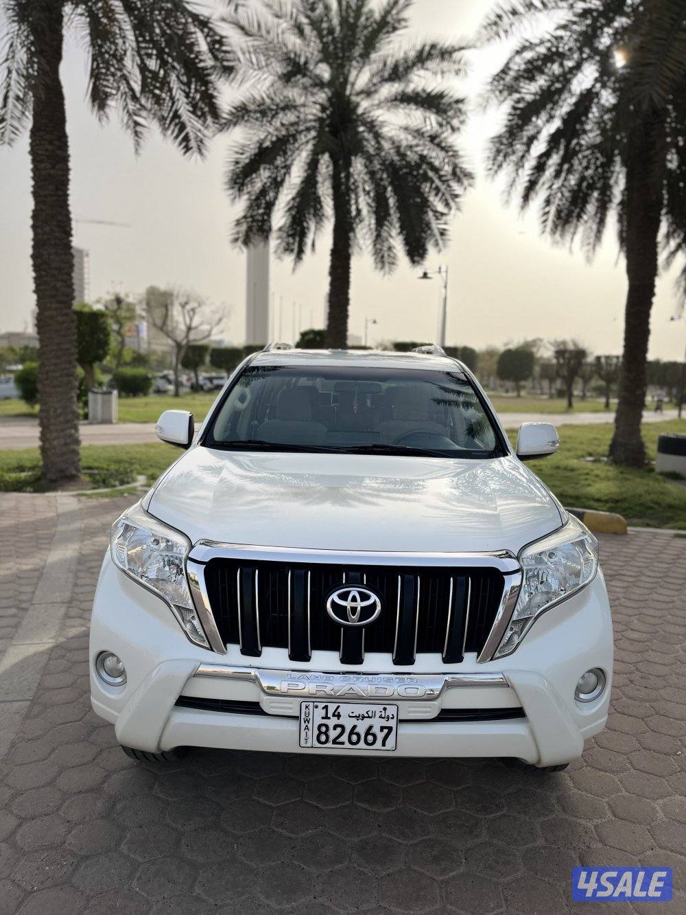 برادو TXL موديل 2016 صبغ وكالة وارد الساير شرط الفحص بالكامل2