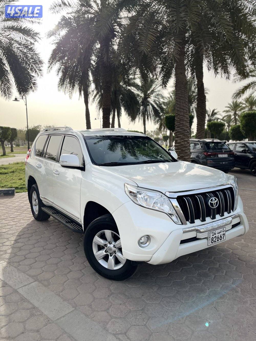 برادو TXL موديل 2016 صبغ وكالة وارد الساير شرط الفحص بالكامل4