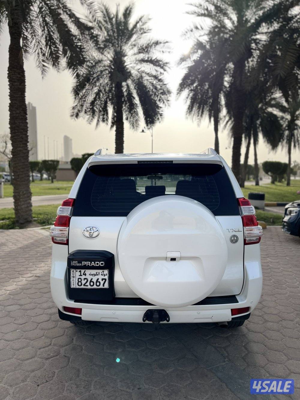 برادو TXL موديل 2016 صبغ وكالة وارد الساير شرط الفحص بالكامل7