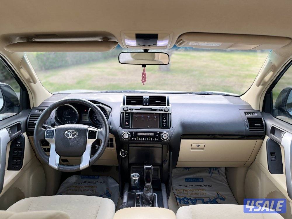 برادو TXL موديل 2016 صبغ وكالة وارد الساير شرط الفحص بالكامل10