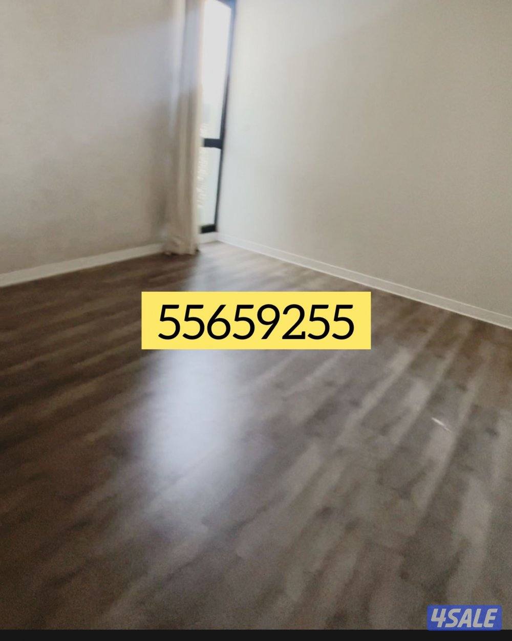 شقة مع بلكونة ثلاث غرف وصالة2