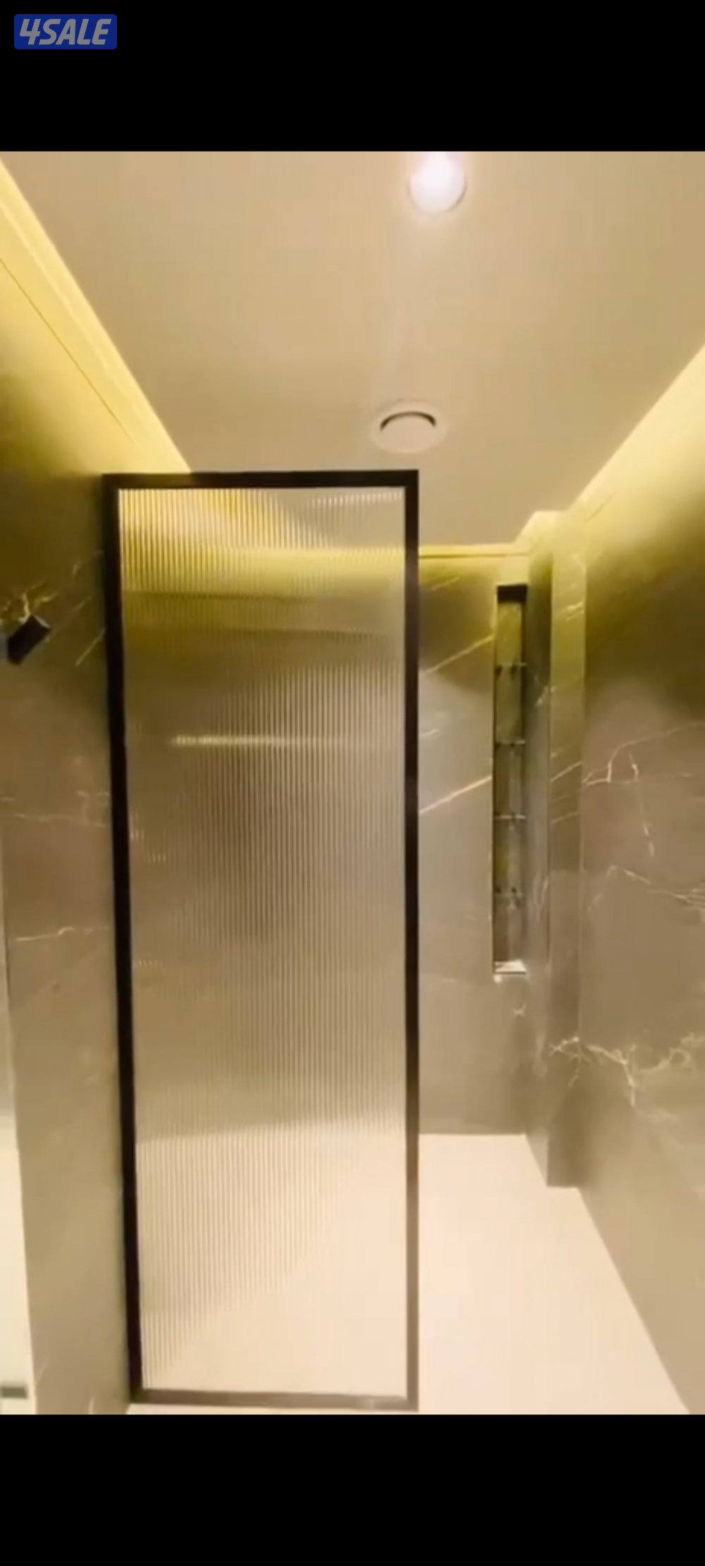 تركيب زجاج سكريت و مرايا دربزين شاور بكس لتواصل6