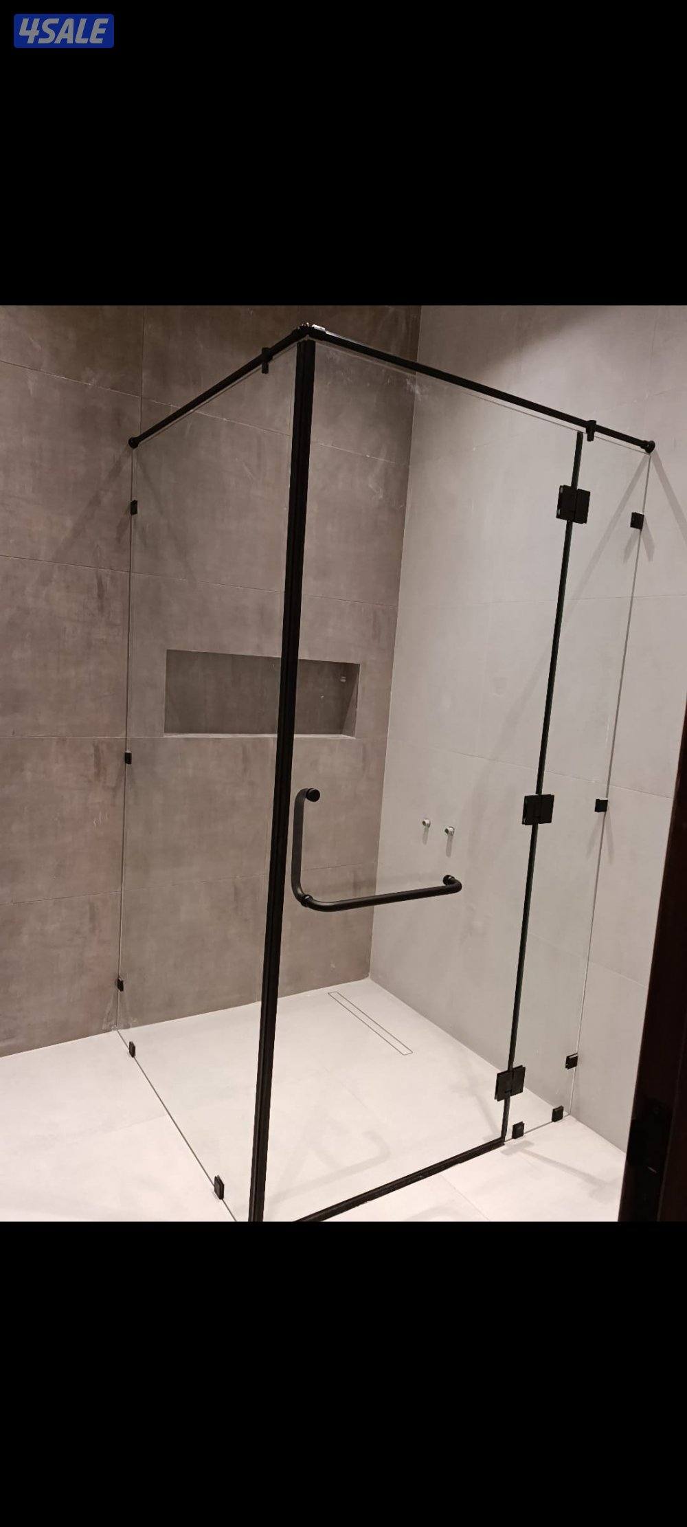 تركيب زجاج سكريت و مرايا دربزين شاور بكس لتواصل7