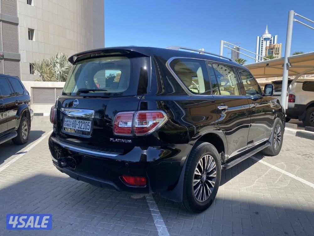 نيسان باترول  بلاتينيوم سيتي موديل 2016 فل اوبشن قمه بلنظافه3