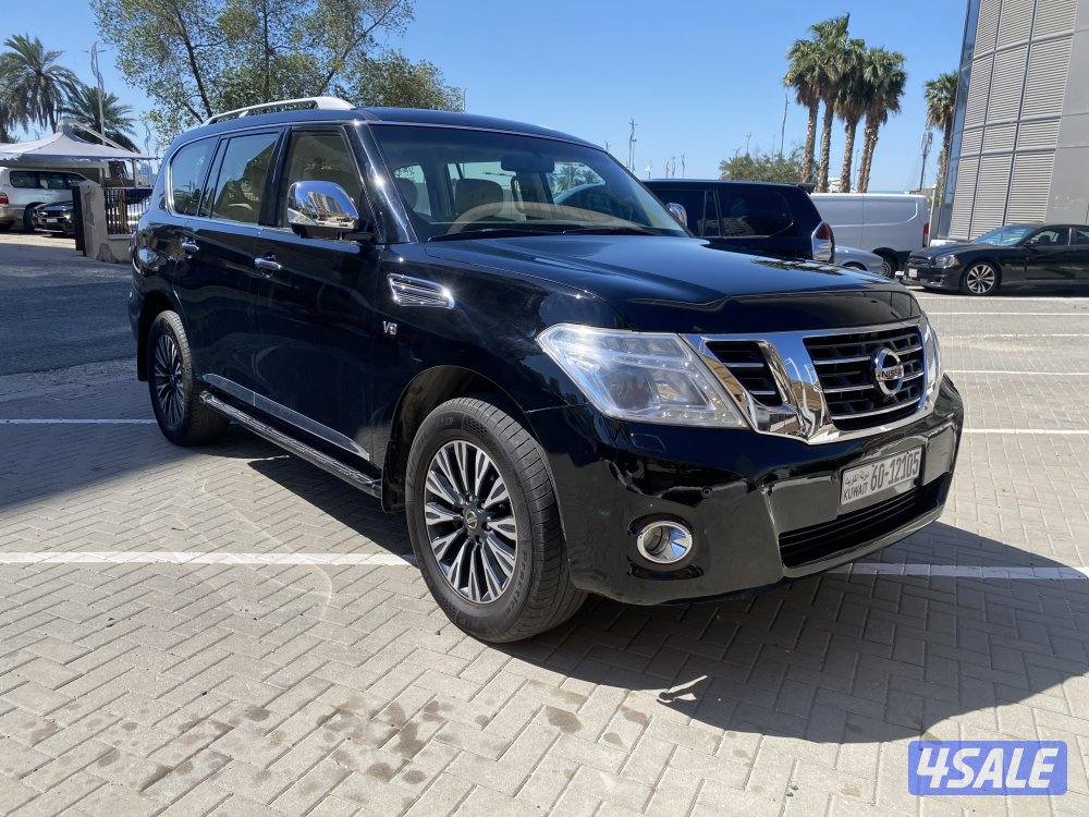 نيسان باترول  بلاتينيوم سيتي موديل 2016 فل اوبشن قمه بلنظافه5