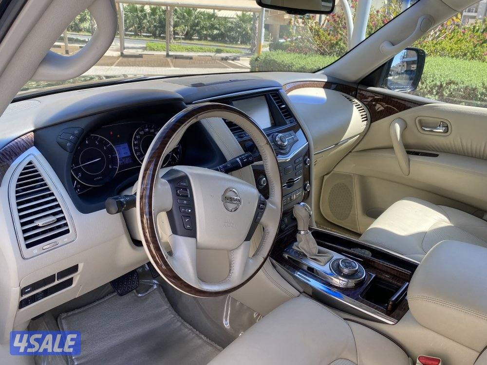 نيسان باترول  بلاتينيوم سيتي موديل 2016 فل اوبشن قمه بلنظافه10