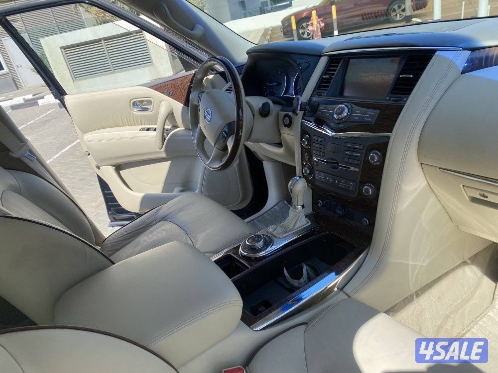 نيسان باترول  بلاتينيوم سيتي موديل 2016 فل اوبشن قمه بلنظافه11