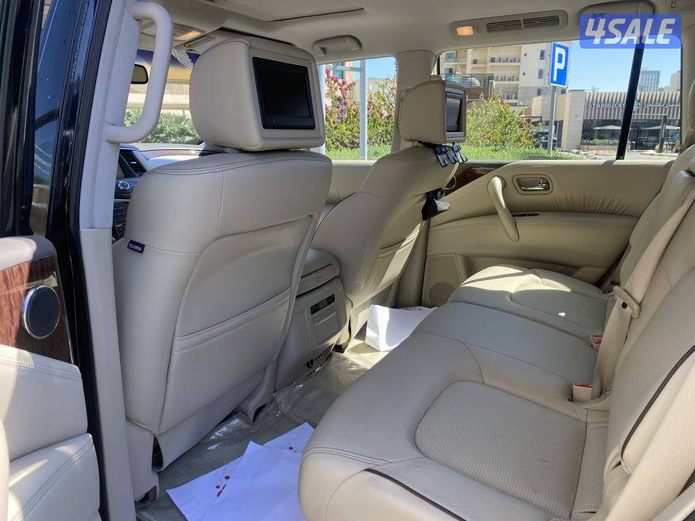 نيسان باترول  بلاتينيوم سيتي موديل 2016 فل اوبشن قمه بلنظافه12