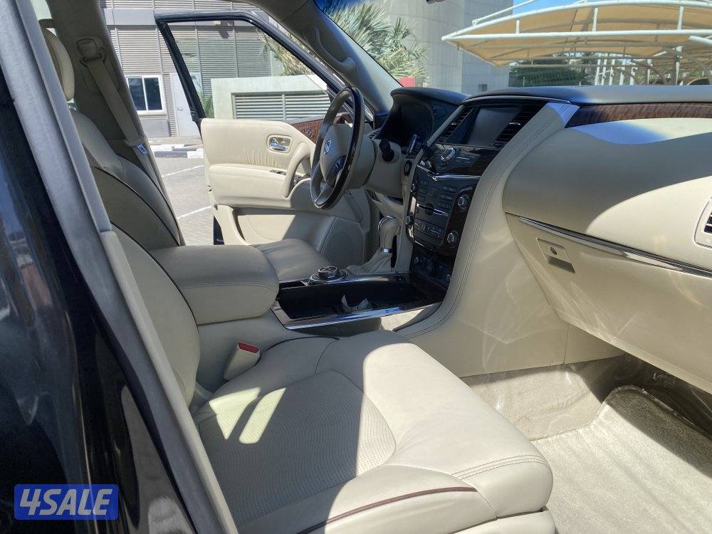 نيسان باترول  بلاتينيوم سيتي موديل 2016 فل اوبشن قمه بلنظافه13