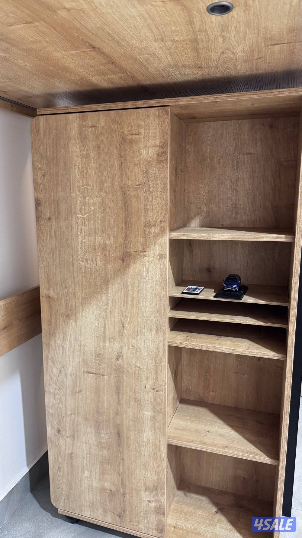 ‏للبيع السريع🚨‼️ سرير علوي مع مكتب بجودة ممتازة 🛌🪵 صناعة çilek4