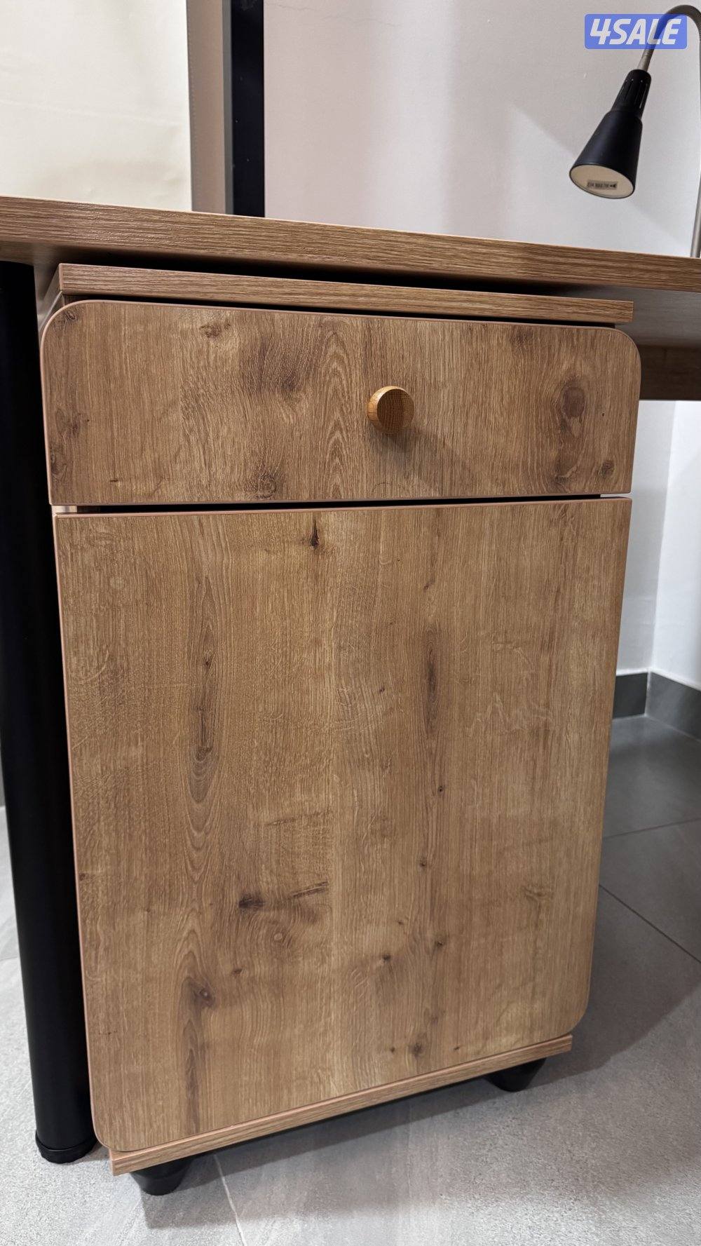 ‏للبيع السريع🚨‼️ سرير علوي مع مكتب بجودة ممتازة 🛌🪵 صناعة çilek9