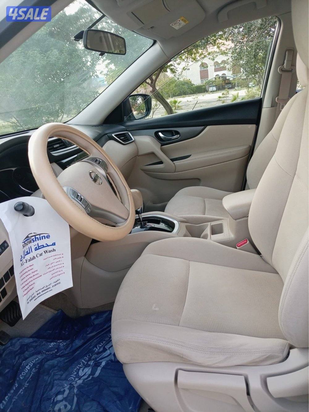 اكس تريل موديل 2017 ماشي 185 بحاله ممتازه سيرفس وكاله شرط الفحص6