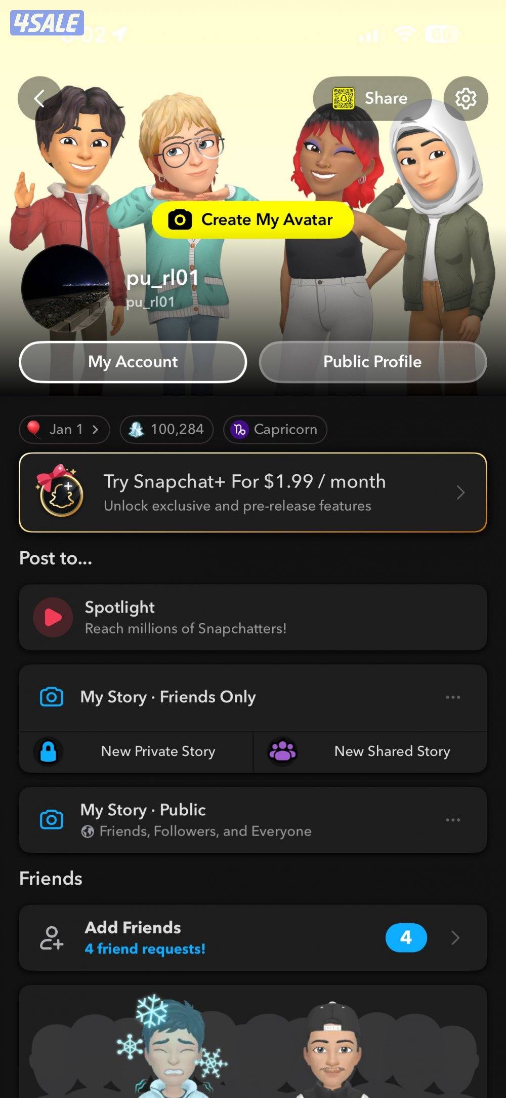🔥حساب سناب سكور ١٠٠ الف للبيع🔥   ✅حساب نظيف وجاهز       ✅تسليم فوري0