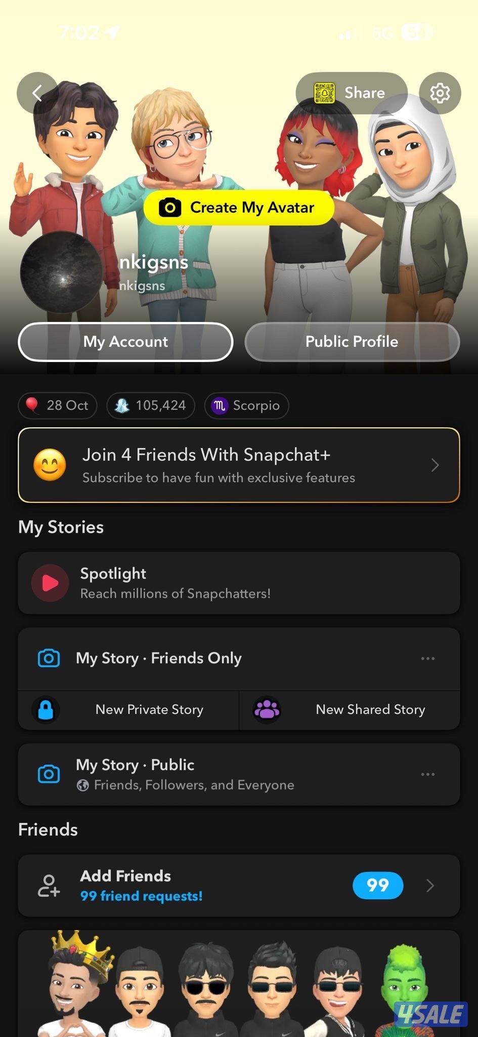 🔥حساب سناب سكور ١٠٠ الف للبيع🔥   ✅حساب نظيف وجاهز       ✅تسليم فوري2