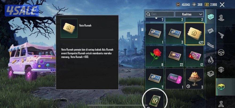 حسابات ببجي منوعه ~ سكن المومياء🧻❄️8