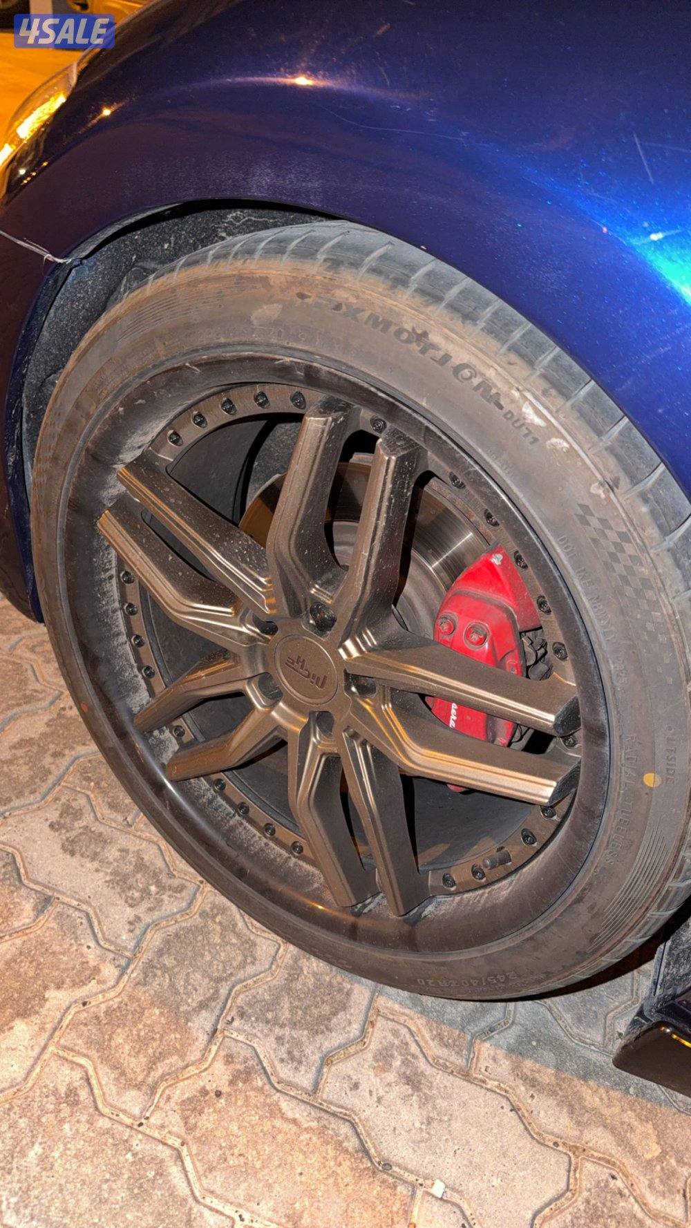 للبيع رنقات نيش جدد مع توايرهم حجم 20 يركبون على كل السيارات1