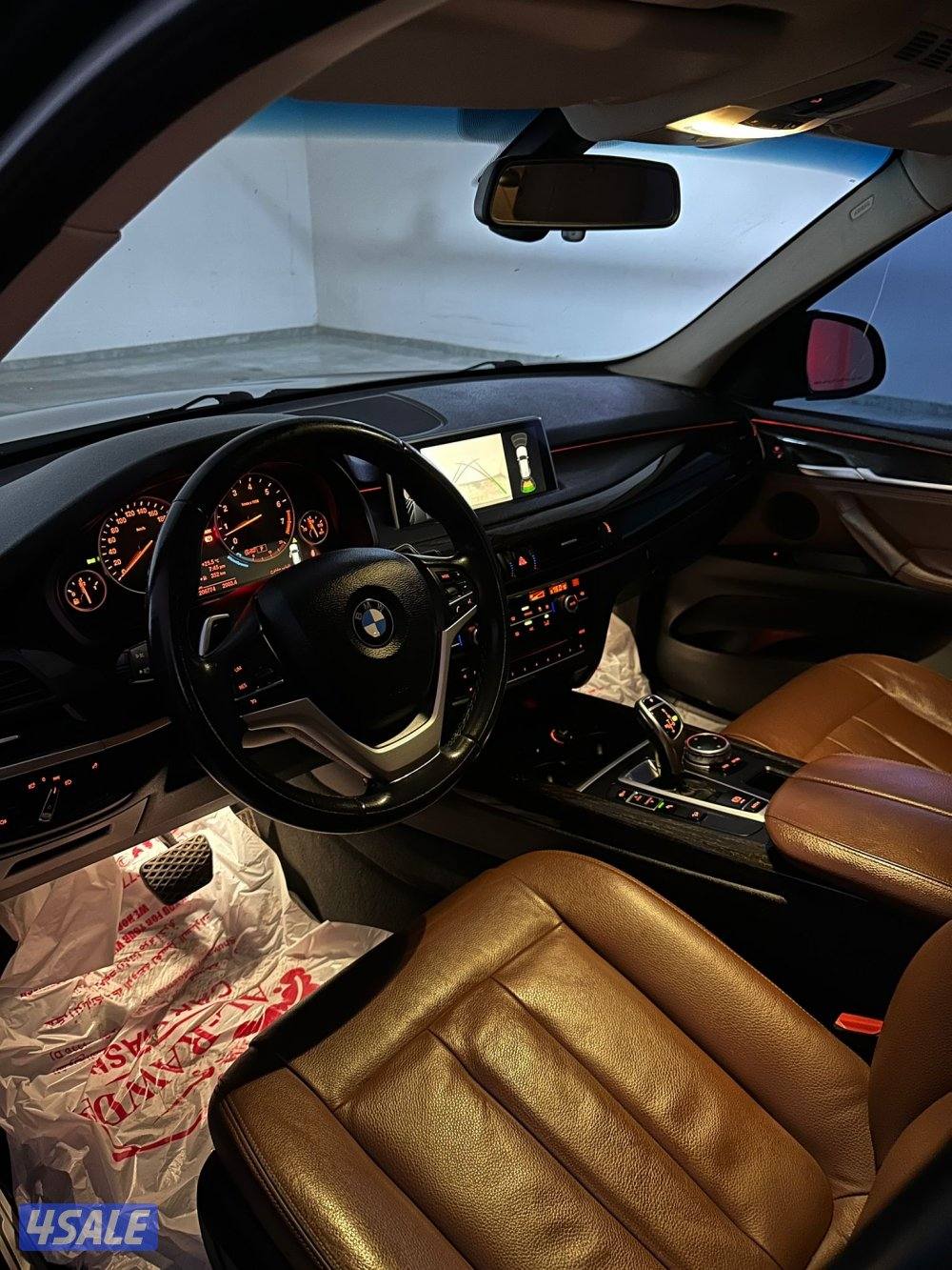 بي ام X5 موديل 2014 بحال الوكاله بالكامل اعلا درجه بالمواصفات بالكامل6