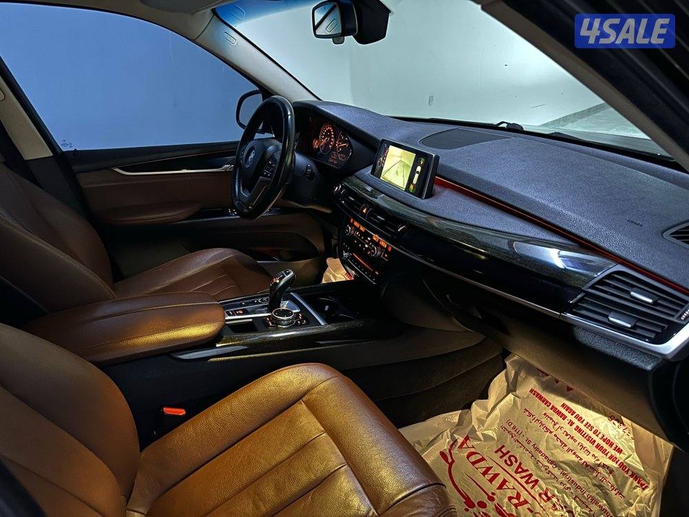 بي ام X5 موديل 2014 بحال الوكاله بالكامل اعلا درجه بالمواصفات بالكامل10
