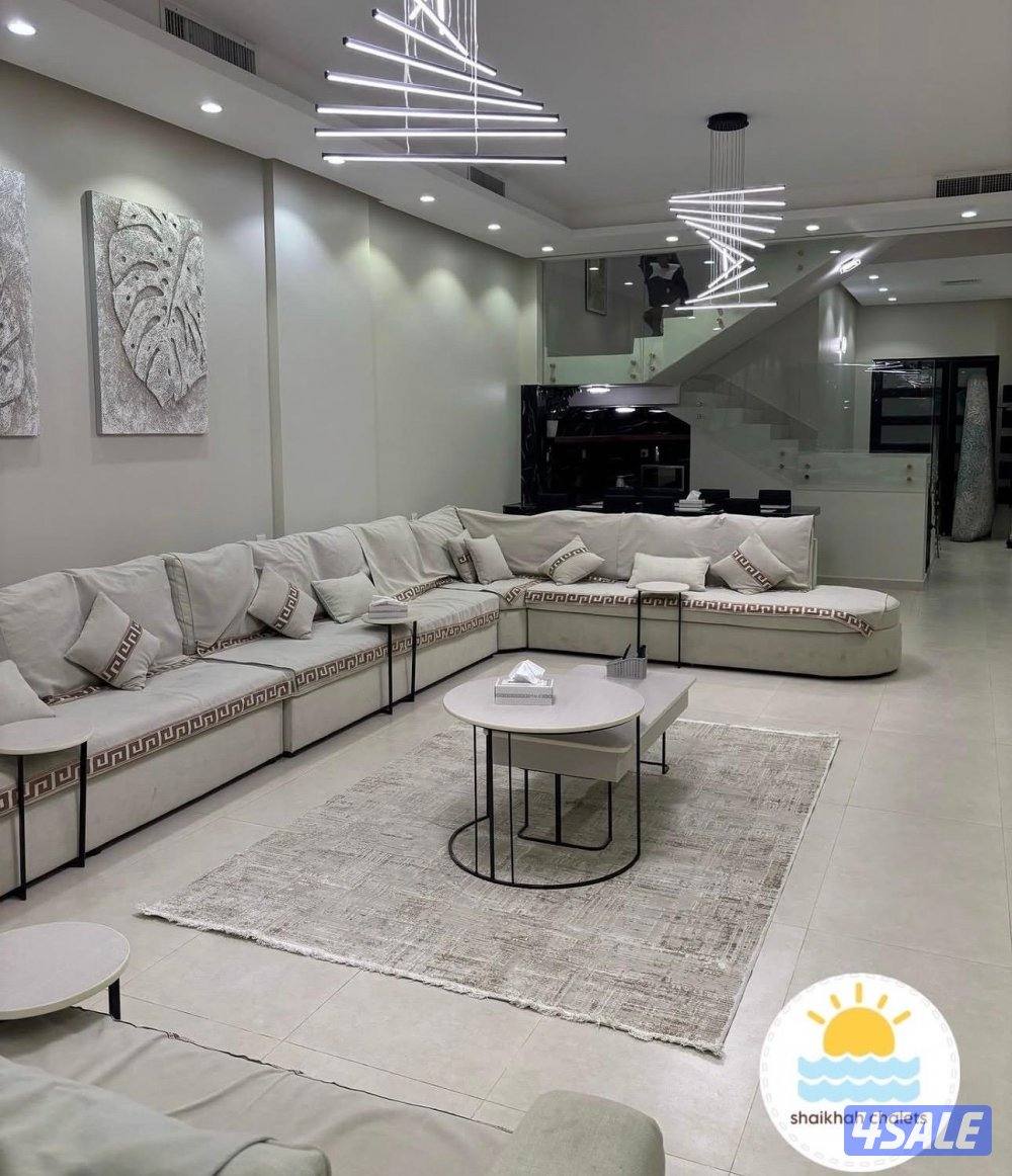 للايجار شاليه للعوايل( 6 غرف + صالتين + مسبح داخلي ) بالمرحله الخامسه3