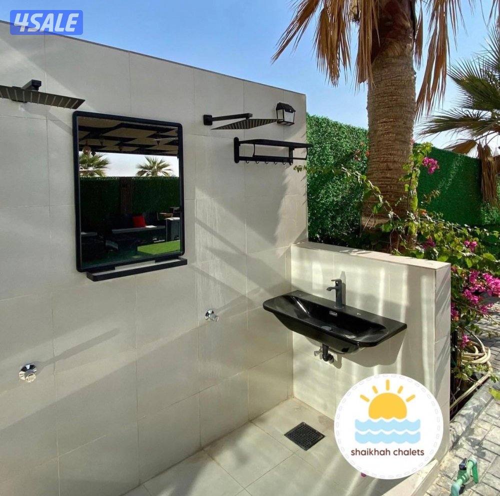 للايجار شاليه للعوايل( 6 غرف + صالتين + مسبح داخلي ) بالمرحله الخامسه4