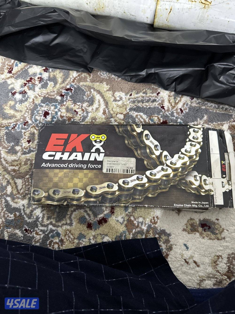للبيع صنقل ek chain 530zvx3 حق سياكل السبورت0