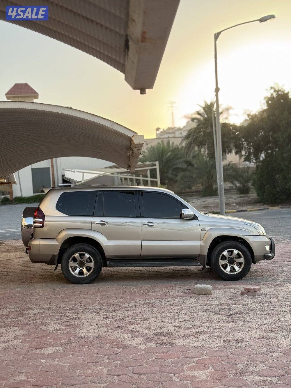 برادو VX 2004  شرط الفحص صبغ وكاله2