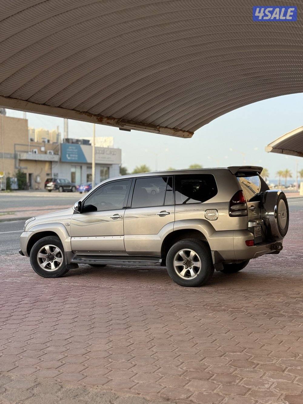 برادو VX 2004  شرط الفحص صبغ وكاله3