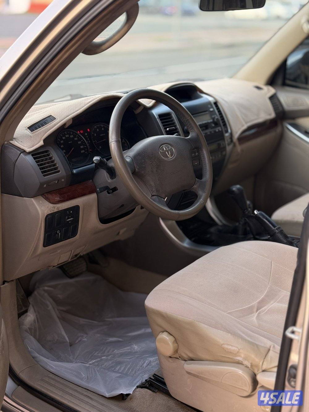 برادو VX 2004  شرط الفحص صبغ وكاله7