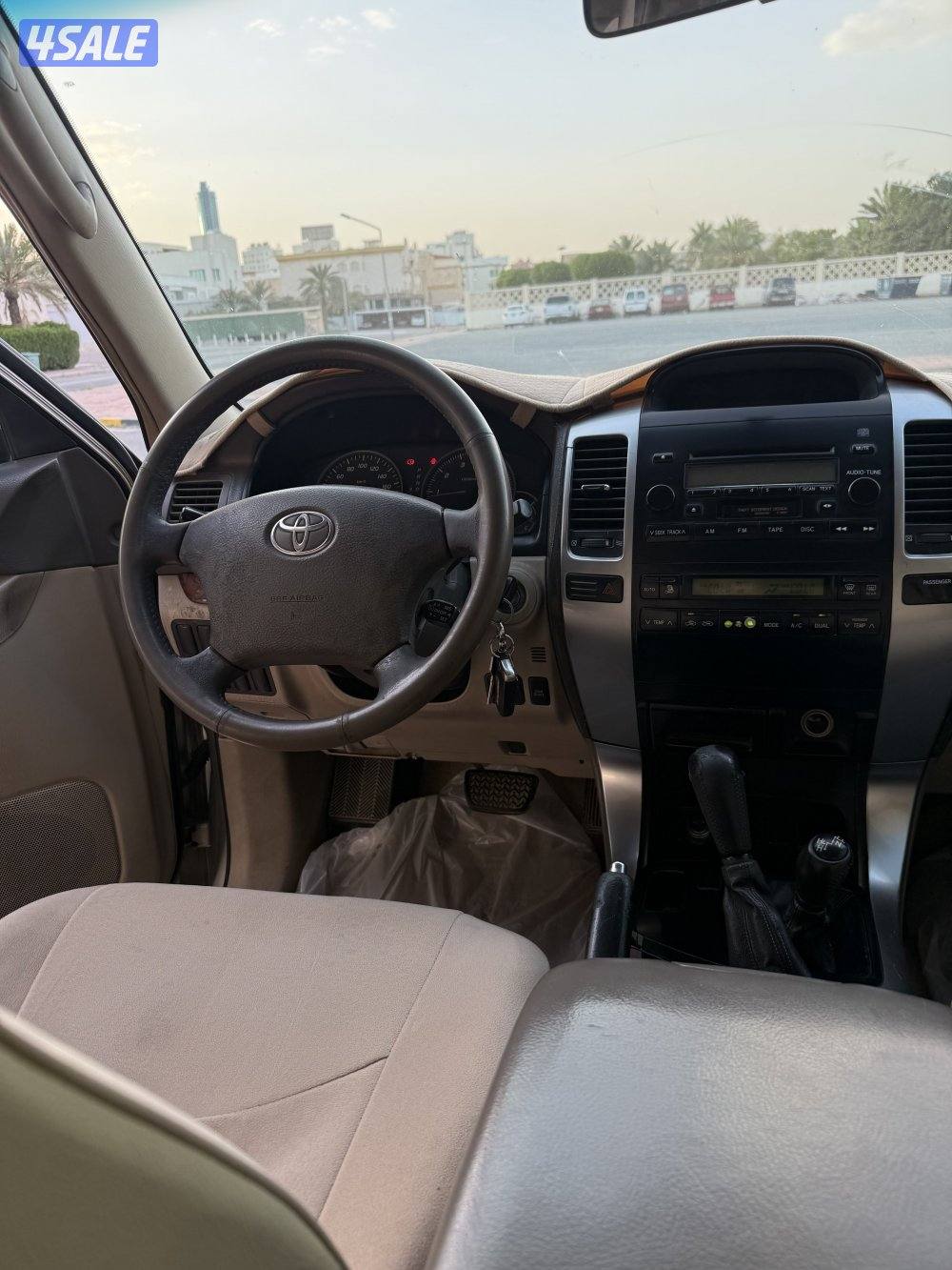 برادو VX 2004  شرط الفحص صبغ وكاله10