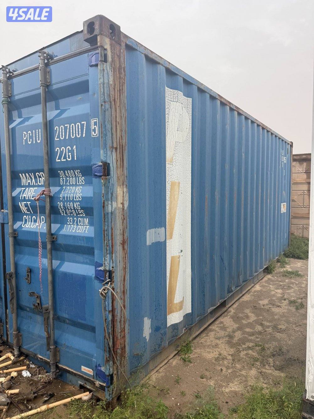 للبيع + كونتينر + شاليه + عرزاله0