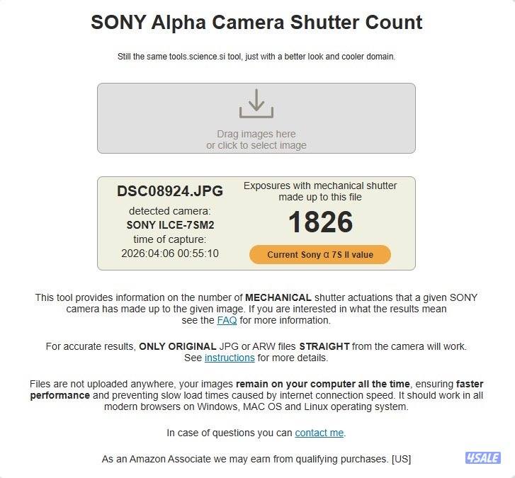 للبيع Sony a7sii full frame camera5