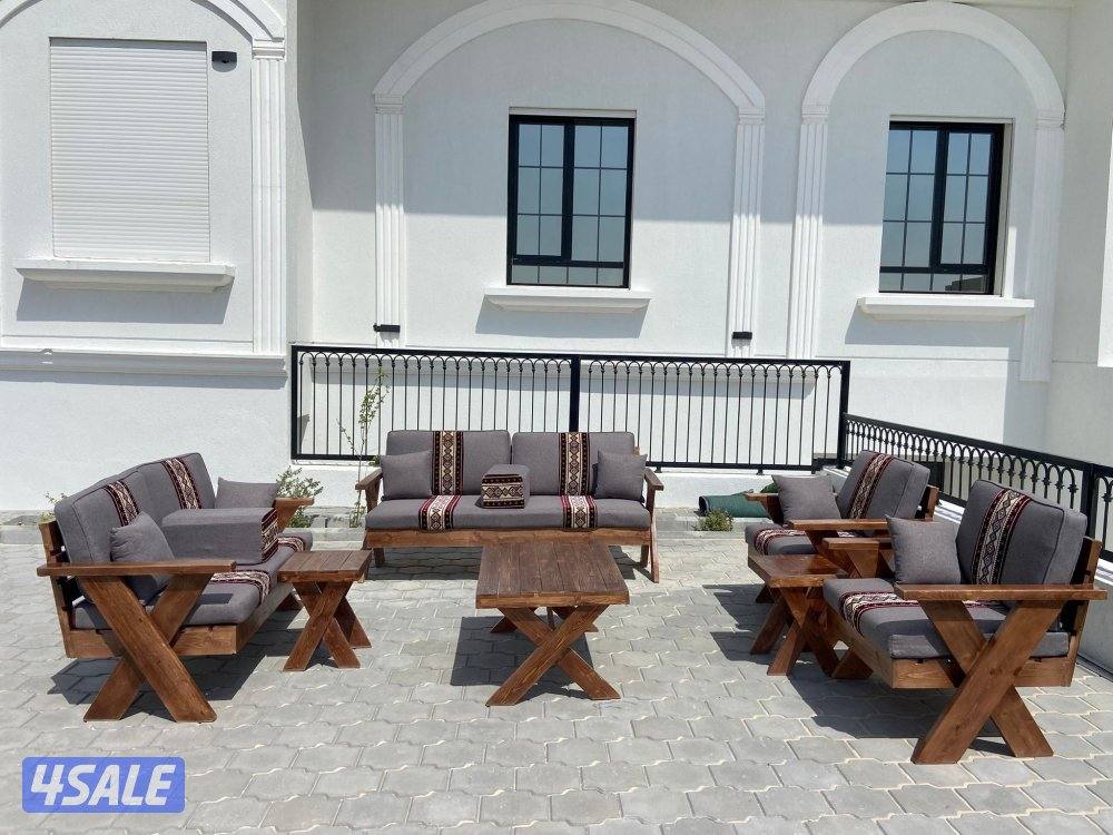 كراسي خشب اطقم كراسي3