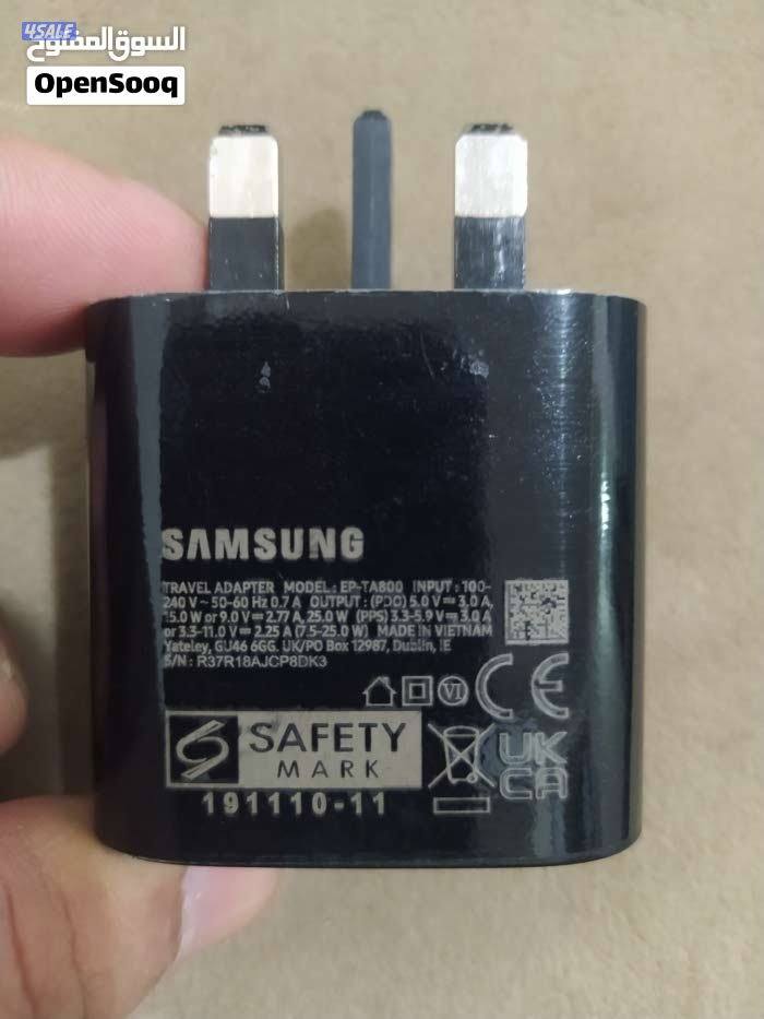شاحن سامسونج 25وات فتنامي تايب سي سوبر جارج اصلي جديد بالغلاف4