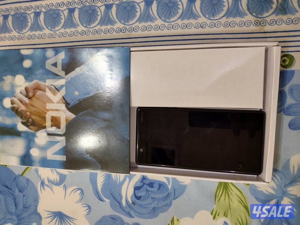 للبيع نوكيا ٣ جديد فتح كرتون مساحه ١٢٨ جيجا ٦ رام شريحتين السعر ٩ نهائ1