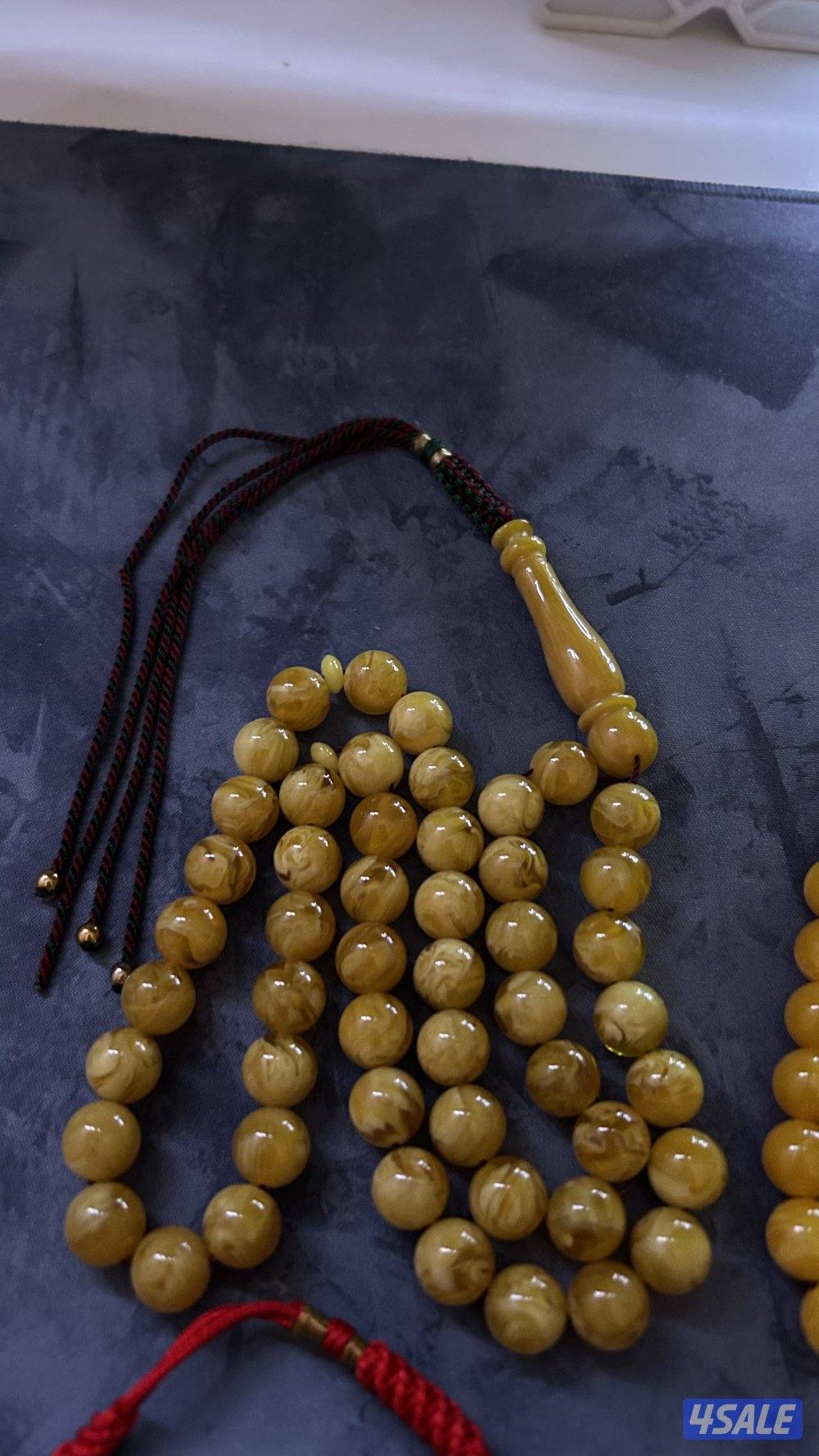 للبيع ثلث مسابيح تراب كهرب وزعفراني الماني واحد استعمال نظيف7