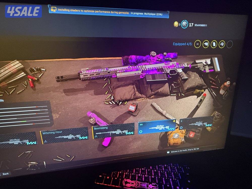 حساب كود او اوفرواتش5