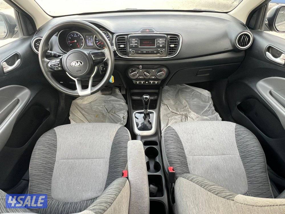 كيا بيجاس موديل 2021 رمادي عداد 153 بحاله ممتازة6