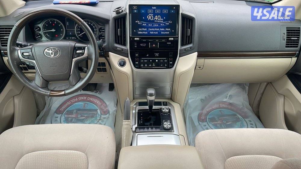 لاند كروز تورينق مخمل 2019 الساير بحاله الوكاله عداد 131 الف5