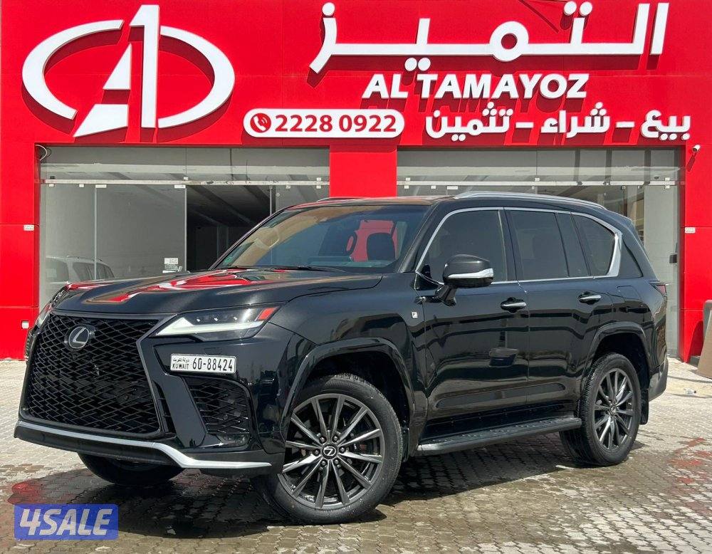 لكزس F.SPORT LX600 twin turbo.V6 موديل 2022  ماشى 71.000 k.m0